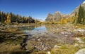 Yoho National Park Autumn Colors Landscape Royalty Free Stock Photo